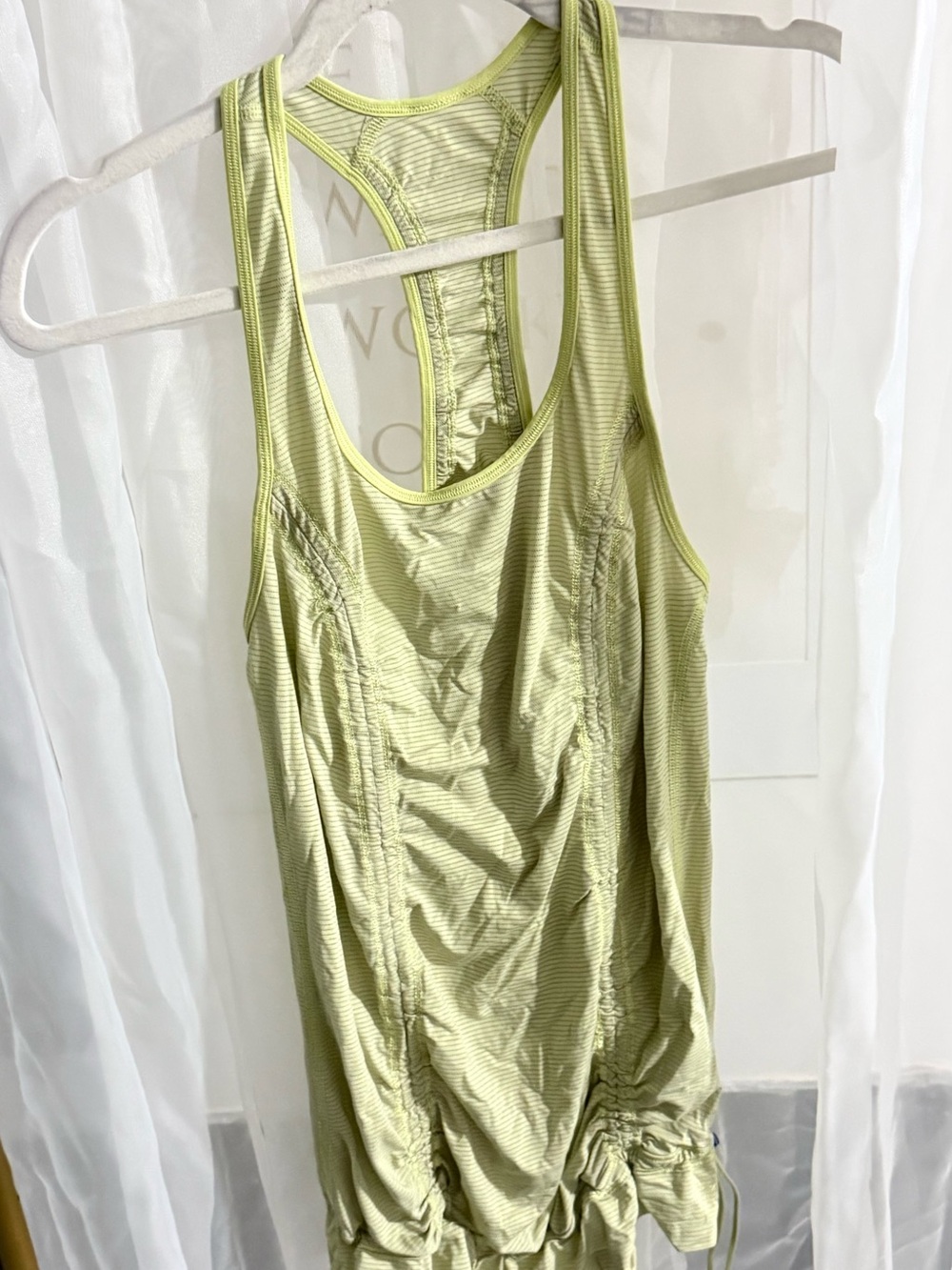 lululemon athletica Light Lime Racerback Tank